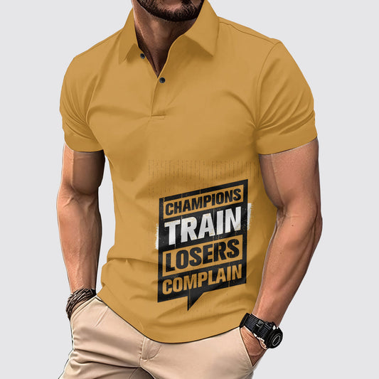 FlexFit Gym Polo Shirt: Performance & Style in Motion- AA01772