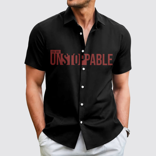 GymPro Short Sleeve Button Shirt- AA01819