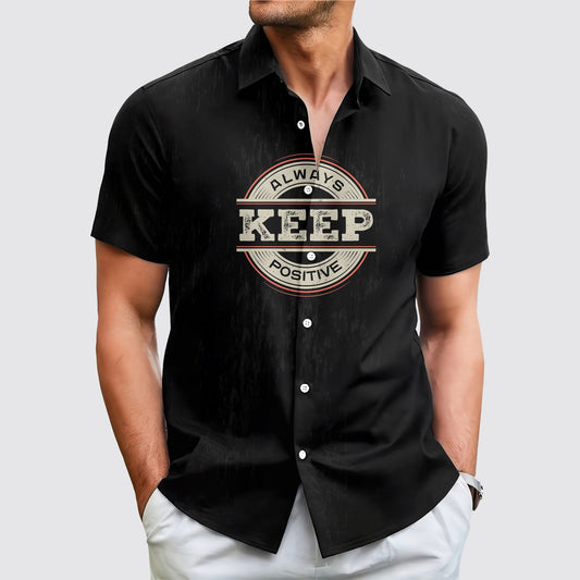 GymPro Short Sleeve Button Shirt- AA01852