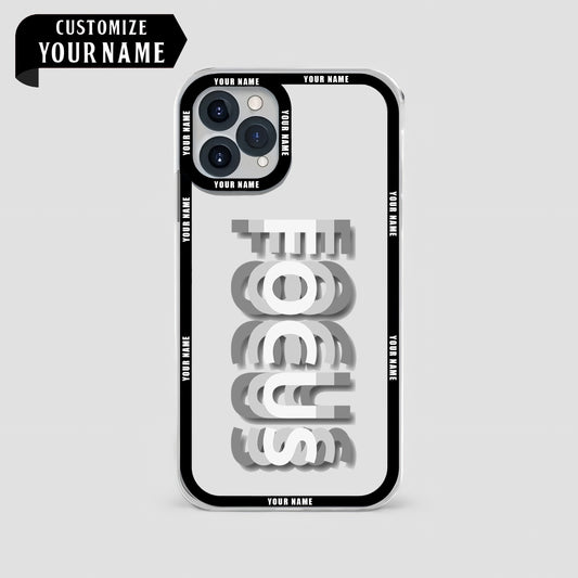 Personalized Transparent Phone Case For Gym Enthusiasts- AA02180