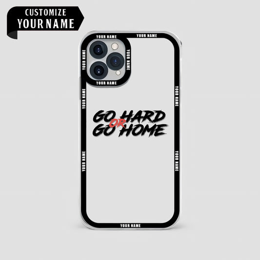 Personalized Transparent Phone Case For Gym Enthusiasts- AA02183