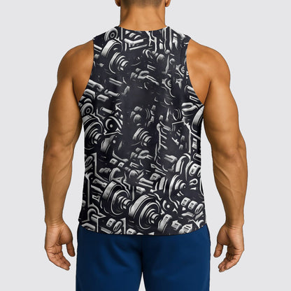 Ultimate Gym Tank Top for Men: Stay Cool and Comfy During Intense Workouts- AA02587