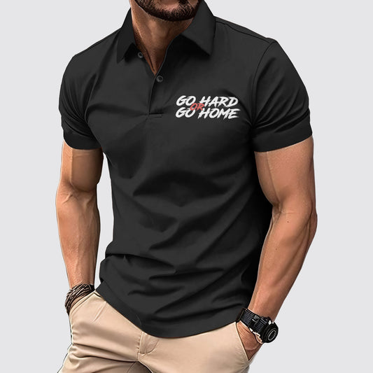 FlexFit Gym Polo Shirt: Performance & Style in Motion- AA02630