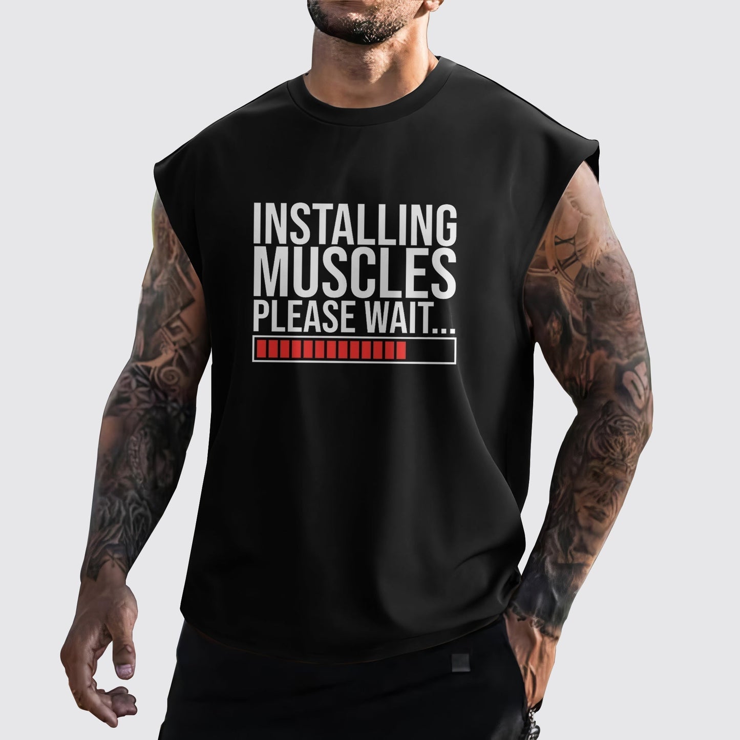 MuscleMax Cut-Off Tank- AA02722