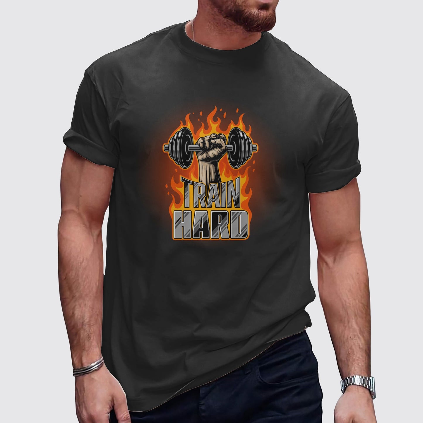 Ultimate Gym T-shirt for Men: Stay Cool and Comfy During Intense Workouts- AA03139