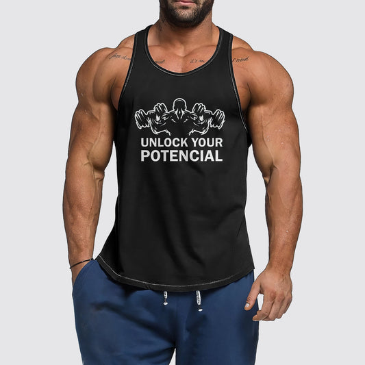 Ultimate Gym Tank Top for Men: Stay Cool and Comfy During Intense Workouts- AA03298