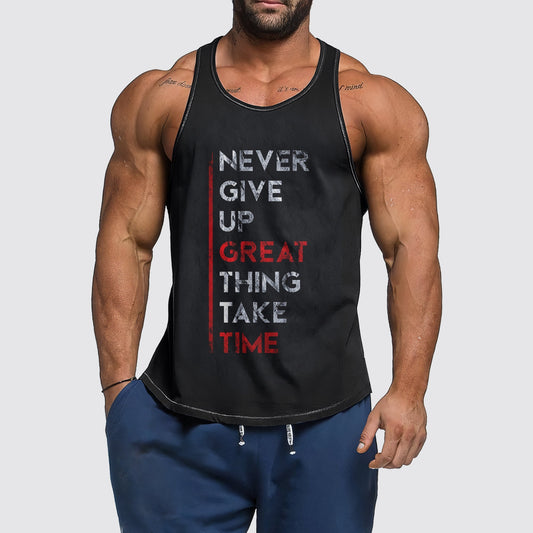 Ultimate Gym Tank Top for Men: Stay Cool and Comfy During Intense Workouts- AA03314