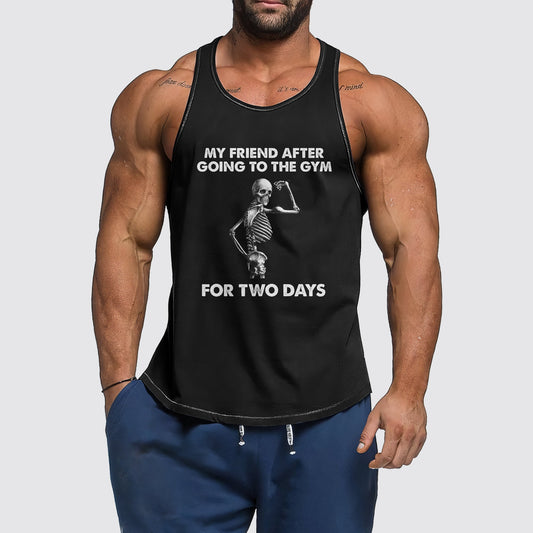 Ultimate Gym Tank Top for Men: Stay Cool and Comfy During Intense Workouts- AA04089