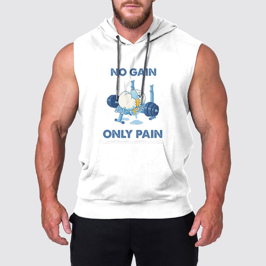 Ultimate Gym Sleeveless Hoodie for Men: Stay Cool and Comfy During Intense Workouts- AA04252