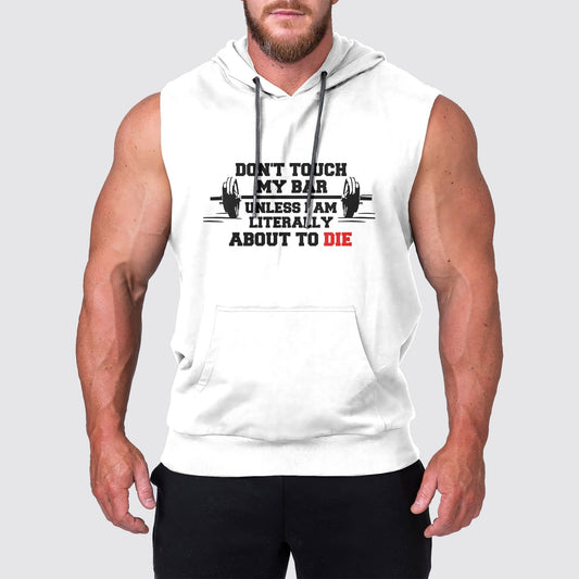 Ultimate Gym Sleeveless Hoodie for Men: Stay Cool and Comfy During Intense Workouts- AA04259