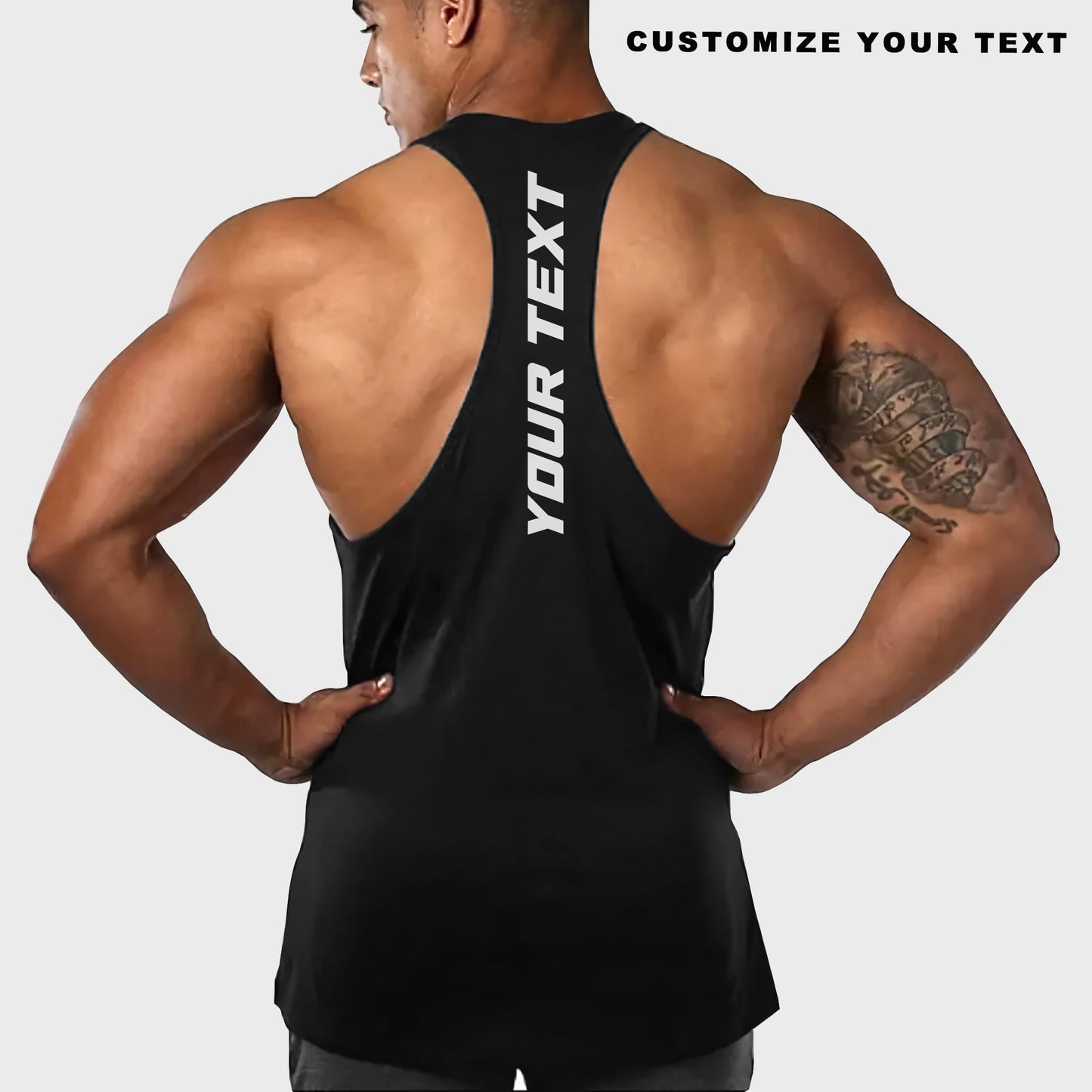 Customizable Bodybuilding Racerback Tank Top- AA04396