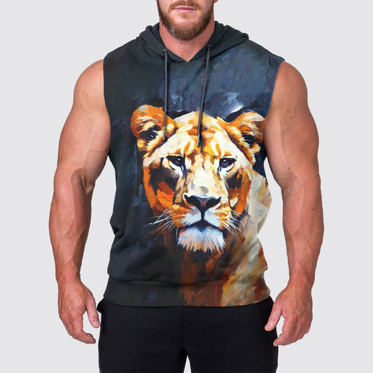 Savage Power Series Sleeveless Hoodie- AA04626