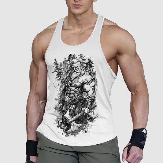 Viking Strength Gym Tank Top For Men- AA04870