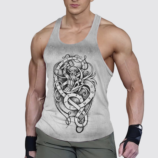 Viking Strength Gym Tank Top For Men- AA04926