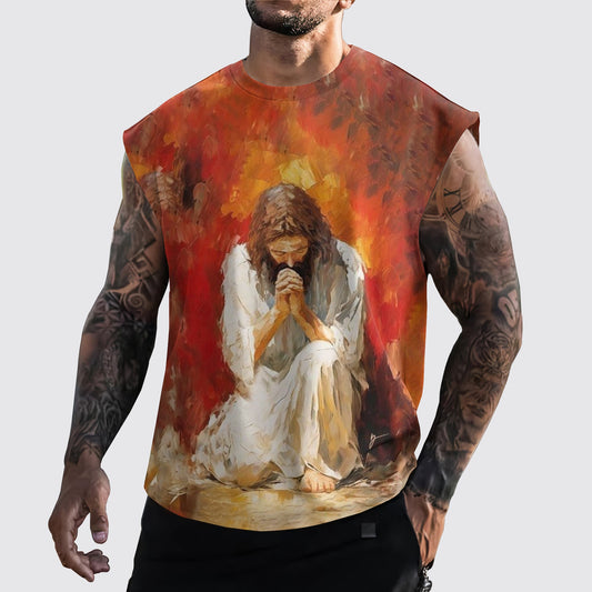 Jesus Forever Cut-Off Tank- AA05141