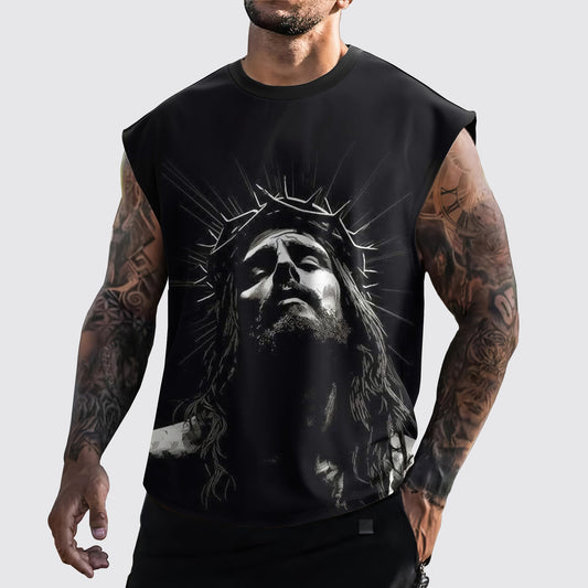 Jesus Forever Cut-Off Tank- AA05144