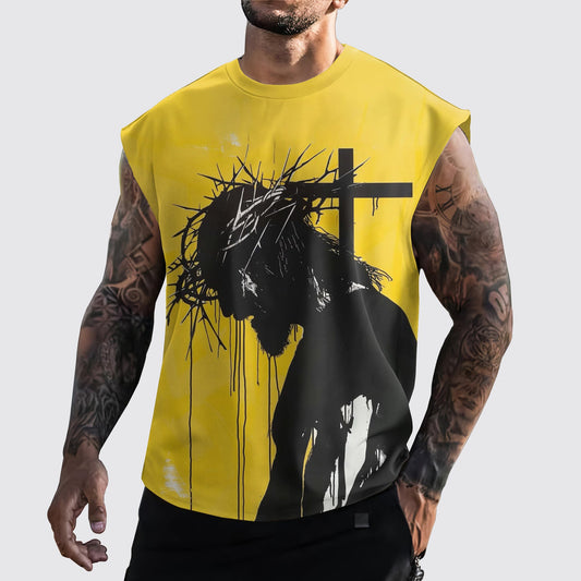 Jesus Forever Cut-Off Tank- AA05147