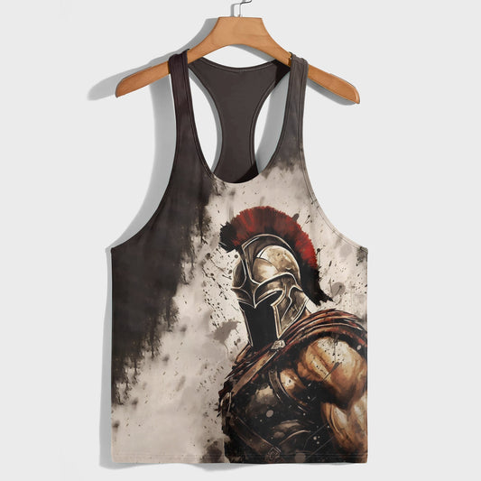 Warrior Spirit 3D Racerback Tank Top- AA05249