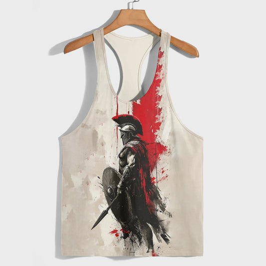 Warrior Spirit 3D Racerback Tank Top- AA05261