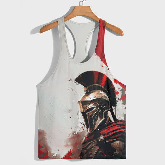 Warrior Spirit 3D Racerback Tank Top- AA05264