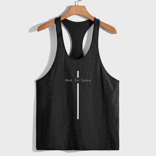 Cross of Faith Racerback Tank Top- AA05322