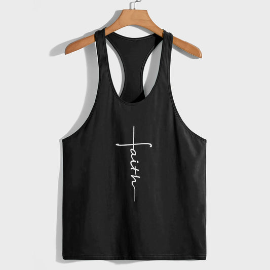 Cross of Faith Racerback Tank Top- AA05324