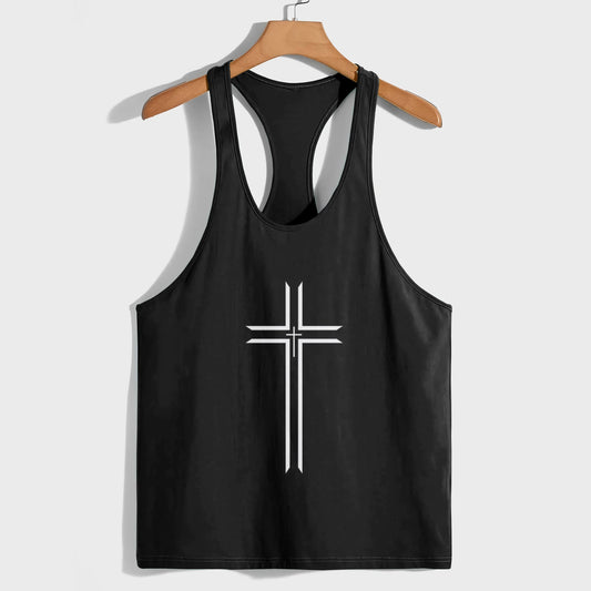 Cross of Faith Racerback Tank Top- AA05334