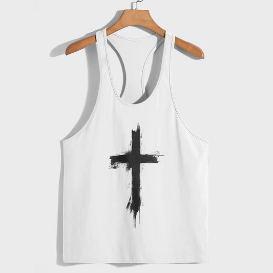 Cross of Faith Racerback Tank Top- AA05351