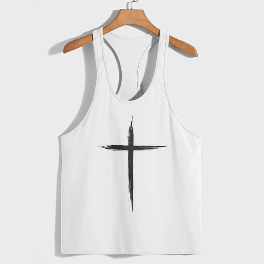 Cross of Faith Racerback Tank Top- AA05357