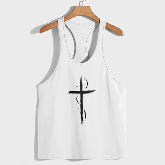 Cross of Faith Racerback Tank Top- AA05358