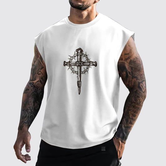 Jesus Forever Cut-Off Tank- AA05373