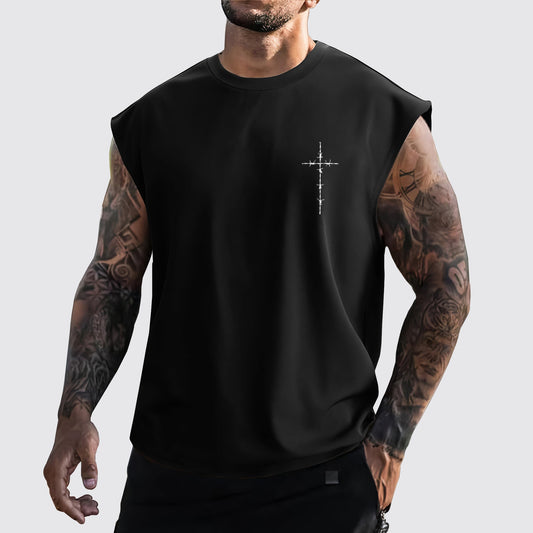 Jesus Forever Cut-Off Tank- AA05381