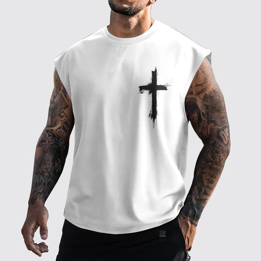 Jesus Forever Cut-Off Tank- AA05407