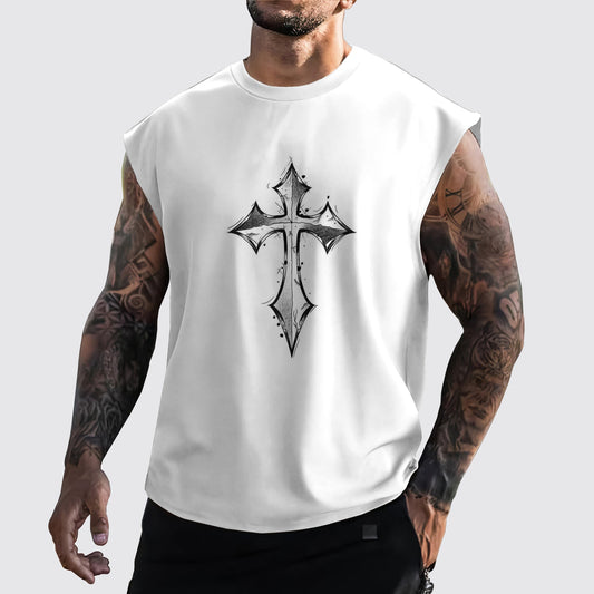 Jesus Forever Cut-Off Tank- AA05413