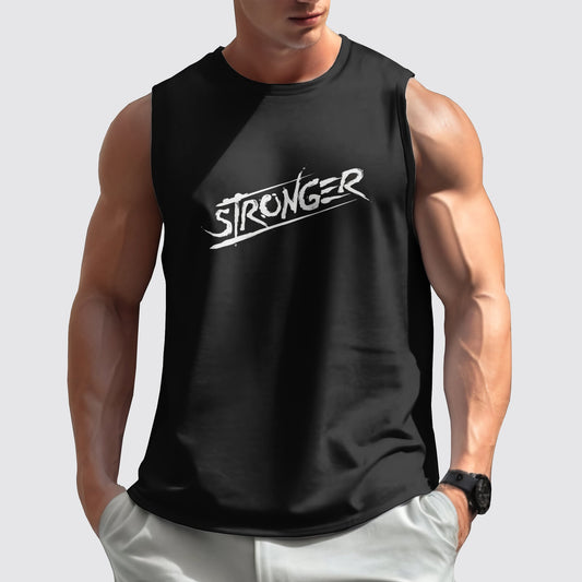 Gym-Ready Round Neck Tank Top- AA05734