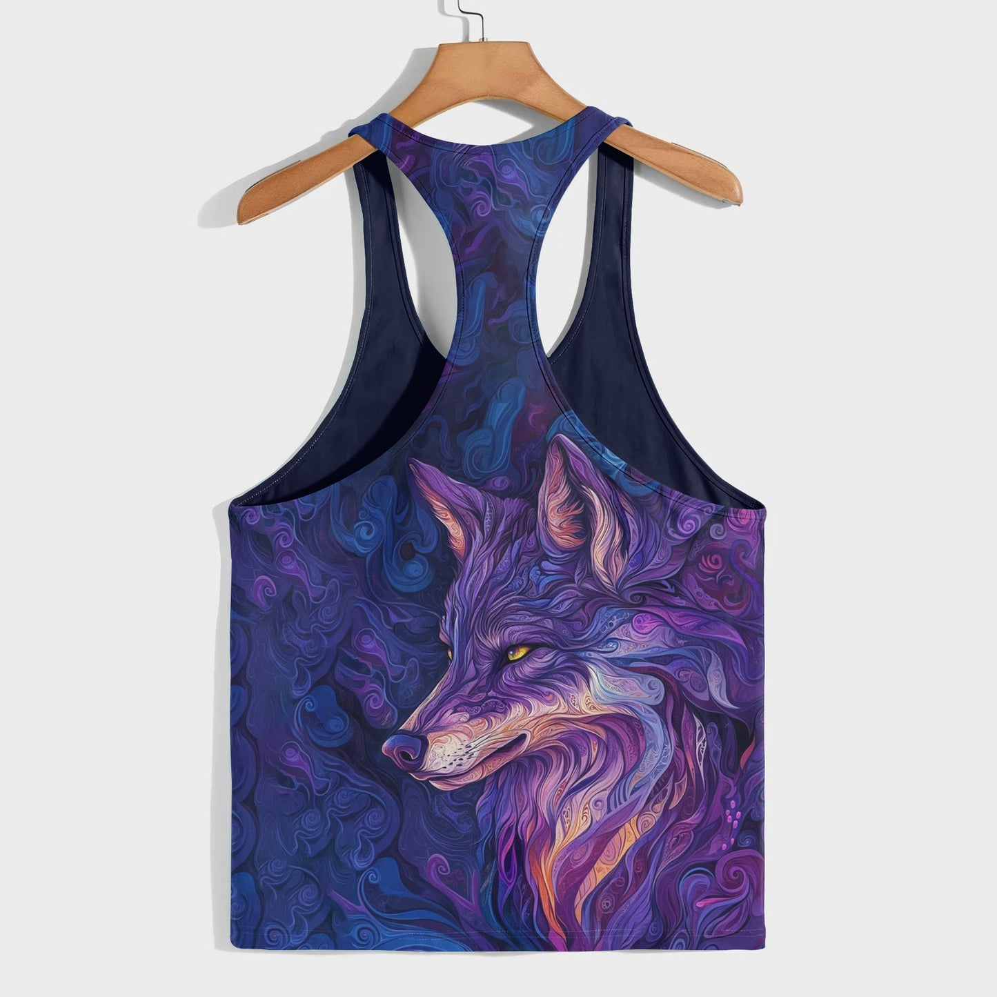 Savage Wolf Racerback Tank Top- AA05797