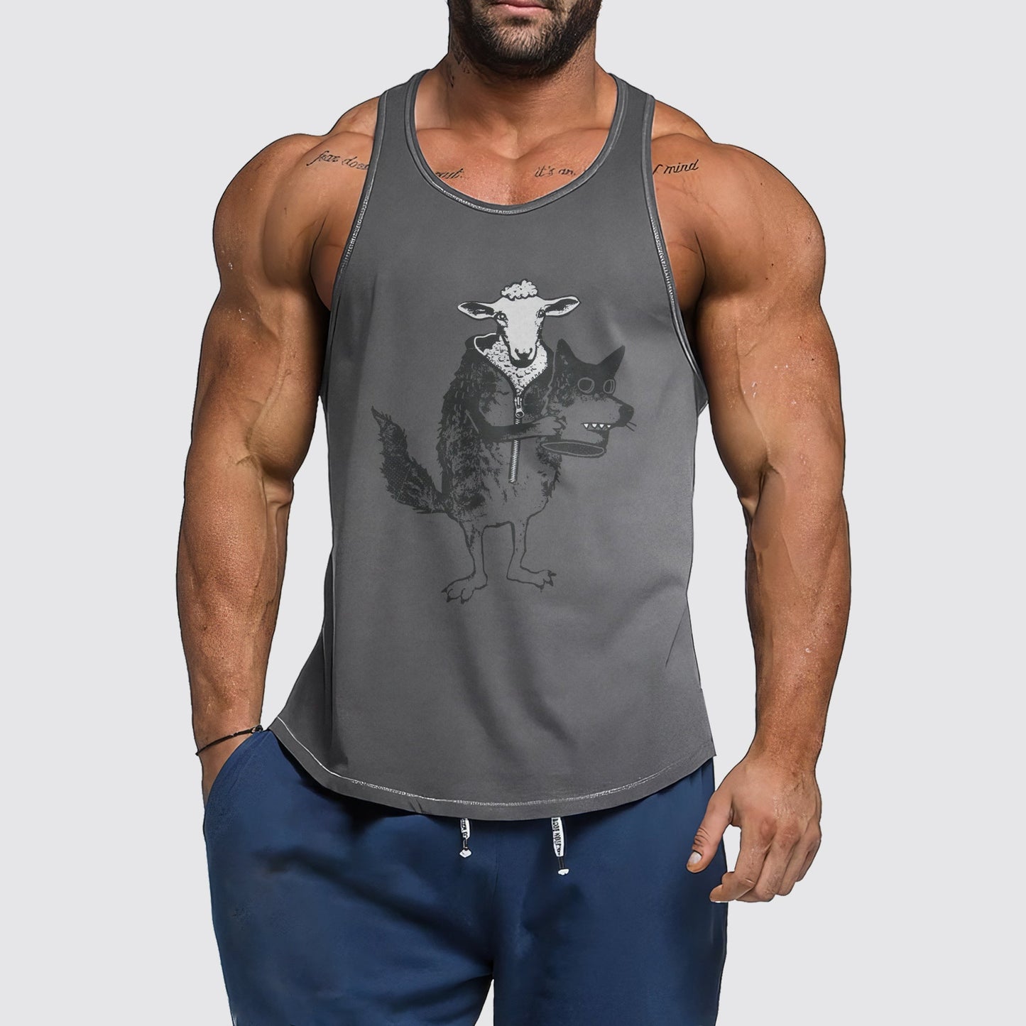 Funny Meme Tank Top- AA05811