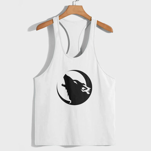 Savage Wolf Racerback Tank Top- AA05820