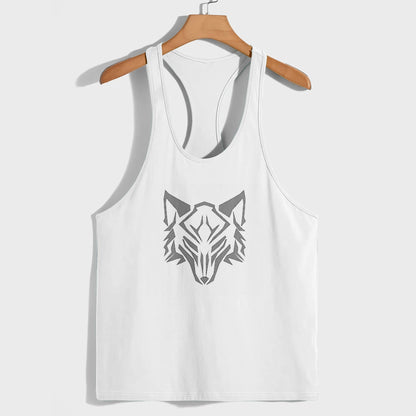 Savage Wolf Racerback Tank Top- AA05822
