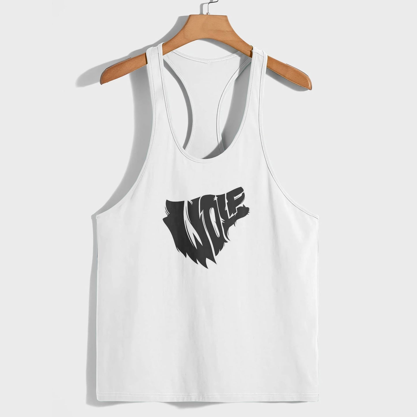Savage Wolf Racerback Tank Top- AA05826