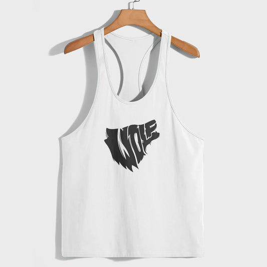 Savage Wolf Racerback Tank Top- AA05826
