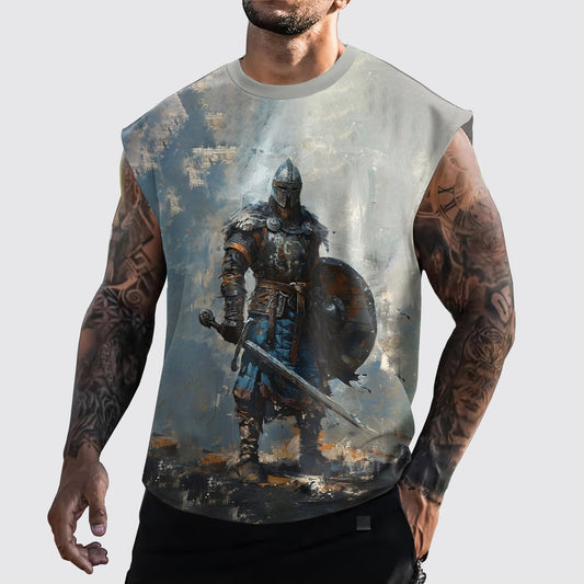 Warrior 3D Cut-Off Tank- AA05874