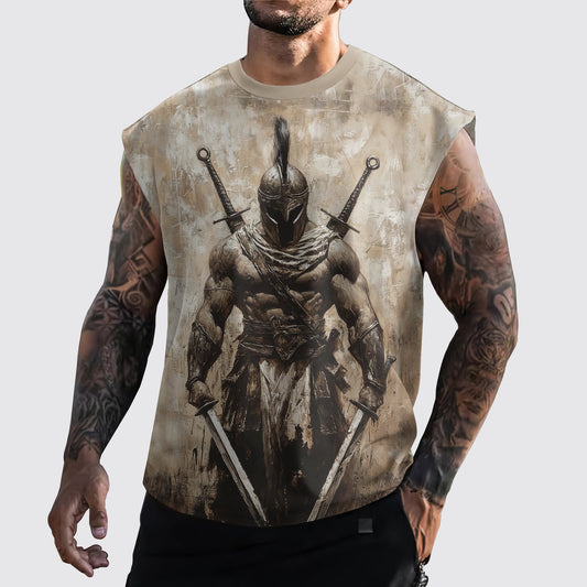 Warrior 3D Cut-Off Tank- AA05879