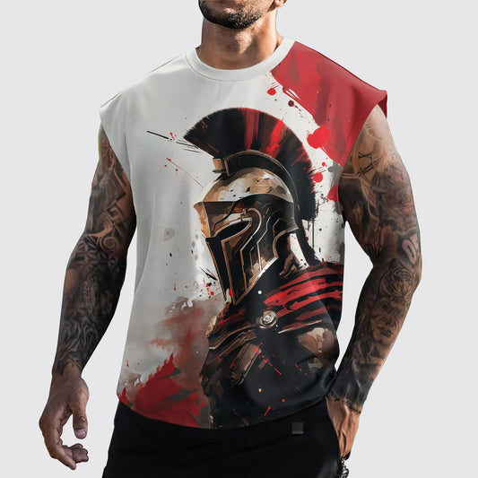 Warrior 3D Cut-Off Tank- AA05888