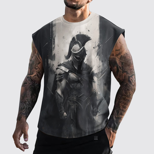 Warrior 3D Cut-Off Tank- AA05889