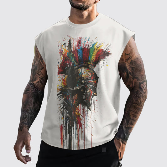 Warrior 3D Cut-Off Tank- AA05891