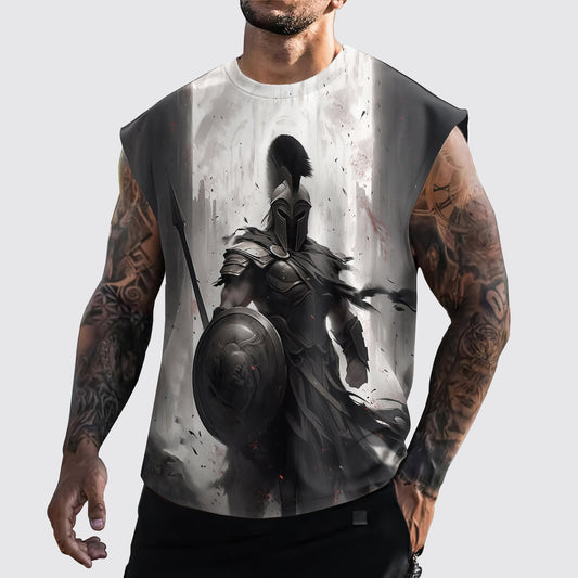 Warrior 3D Cut-Off Tank- AA05892