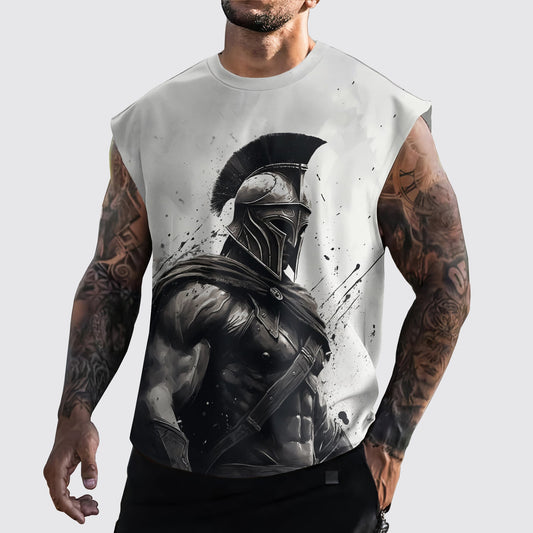 Warrior 3D Cut-Off Tank- AA05896