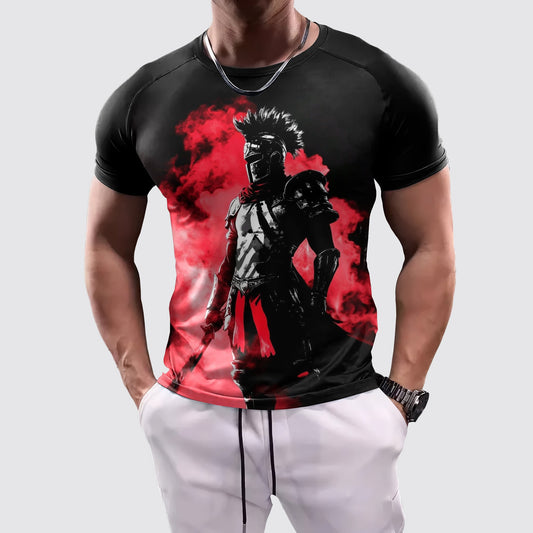 Warrior 3D Tight-Fitting Tee- AA05926