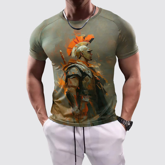 Warrior 3D Tight-Fitting Tee- AA05929